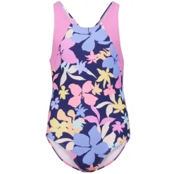 Floral Dreamscape - Girls' One-Piece Swimsuit