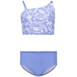 Floral Dreamscape - Girl's Two-Piece Swimsuit