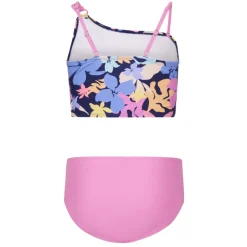 Floral Dreamscape - Girl's Two-Piece Swimsuit