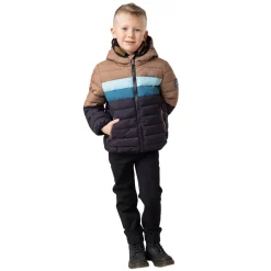 F25M1252 - Little Boys' Hooded Quilted Jacket