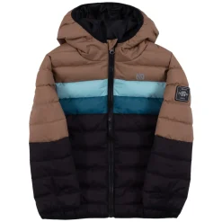 F25M1252 - Little Boys' Hooded Quilted Jacket