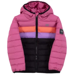 F25M1251 - Little Girls' Hooded Quilted Jacket