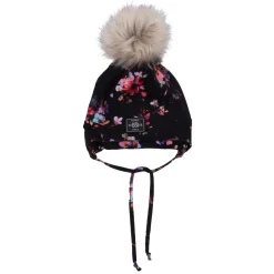 F25TUJO500 - Little Girls' Peruvian Tuque with Pompom