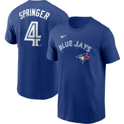 Fuse # 4 Springer Toronto Blue Jays - Men's MLB Baseball T-Shirt