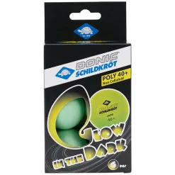 Glow in The Dark (Pack of 6) - Table Tennis Balls