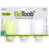 GoToob+ 3-Pack Medium - Silicone Bottles
