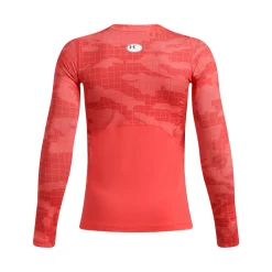HG Armour Printed - Boys' Athletic Long-Sleeved Shirt