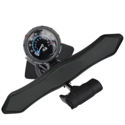 HS1000738 - Floor Pump with Pressure Gauge
