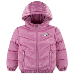 Jacquard Puffer - Toddler Girls' Insulated Jacket