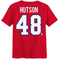 Lane Hutson Montreal Canadiens - Kids' NHL T-Shirt