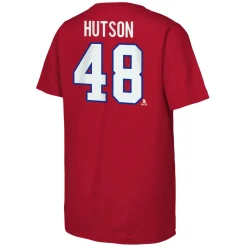 Lane Hutson Montreal Canadiens - Junior NHL T-Shirt