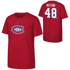 Lane Hutson Montreal Canadiens - Junior NHL T-Shirt