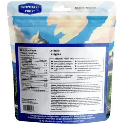 Lasagna - Freeze-Dried Camping Food Meal