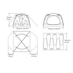 Limestone - 6-Person Family Tent