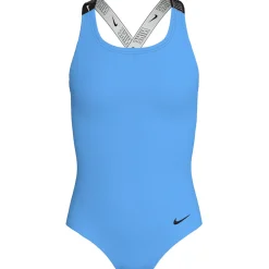 Logo Tape - Girls' One-Piece Swimsuit