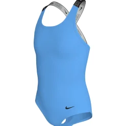 Logo Tape - Girls' One-Piece Swimsuit