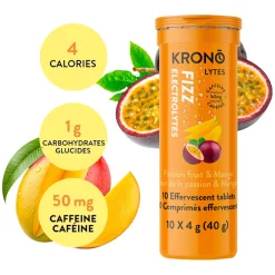 Lytes Fizz Passion Fruit and Mango - Electrolytes Effervescent Tablets