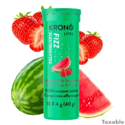 Lytes Fizz Water Melon and Strawberry - Electrolytes Effervescent Tablets
