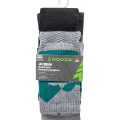MacBrien Outdoor 5K (Pack of 2 pairs) - Men's Hiking Socks