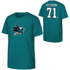 Macklin Celebrini San Jose Sharks - Junior NHL T-Shirt