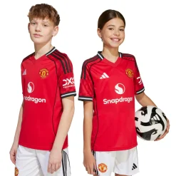 Manchester United 25/26 (Home) - Junior Replica Soccer Jersey