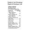 Maple and Himalayan Salft 38 g - Maple Syrup Energy Gel