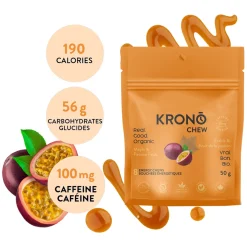 Maple and Passion Fruit - Organic Energy Chews
