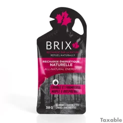 Maple and Raspberry 38 g - Maple Syrup Energy Gel