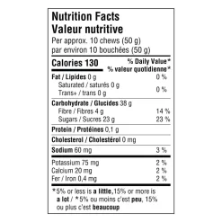 Maple and Raspberry - Organic Energy Chews