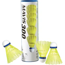 Mavis 300 (Pack of 6) - Nylon Shuttlecocks