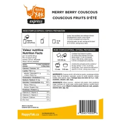 Merry Berry Couscous - Dehydrated Food