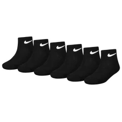 Mesh And Cushioned (Pack of 6 pairs) - Junior Cushioned Ankle Socks