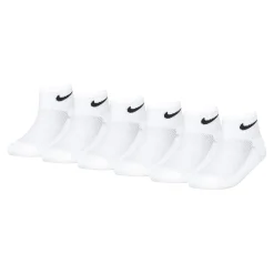 Mesh And Cushioned (Pack of 6 pairs) - Junior Cushioned Ankle Socks