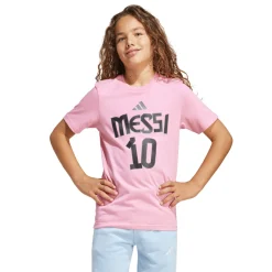 Messi Graphic (Name and Number) - Junior Soccer T-Shirt