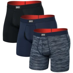 Multi-Sport (Pack of 3) - Men's Fitted Boxer Shorts