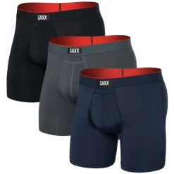Multi-Sport (Pack of 3) - Men's Fitted Boxer Shorts