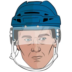 Nathan MacKinnon Colorado Avalanche NHL - Adult Caricature Crew Socks