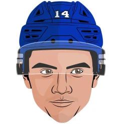 Nick Suzuki Montreal Canadiens NHL - Adult Caricature Crew Socks