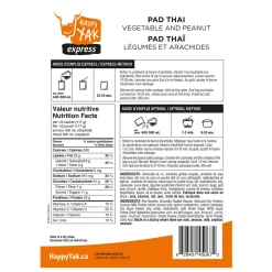 Pad Thai Vegetable and Peanut - Freeze-Dried Camping Food Meal