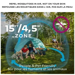 Patio Shield Metal Edition - Mosquito Repellent Device