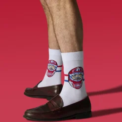 Patrick Roy Montreal Canadiens NHL - Adult Caricature Crew Socks