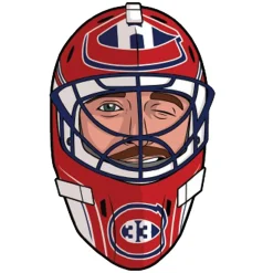 Patrick Roy Montreal Canadiens NHL - Adult Caricature Crew Socks