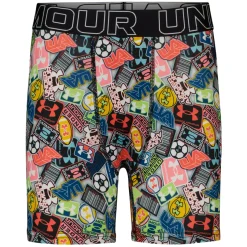 Performance Tech Print (Pack of 3) - Boys' Fitted Boxer Shorts