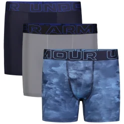 Performance Tech Print (Pack of 3) - Boys' Fitted Boxer Shorts
