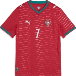 Portugal FPF Ronaldo 7 (Home) - Junior Replica Soccer Jersey