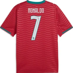 Portugal FPF Ronaldo 7 (Home) - Men's Replica Soccer Jersey