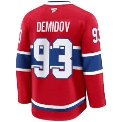 Premium Canadiens Demidov (Home) - Men's Replica Hockey Jersey