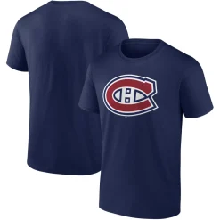 Primary Logo Montreal Canadiens - Men's NHL T-Shirt