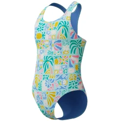 Print Racerback - Girls' One-Piece Swimsuit