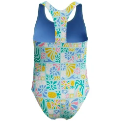 Print Racerback - Girls' One-Piece Swimsuit